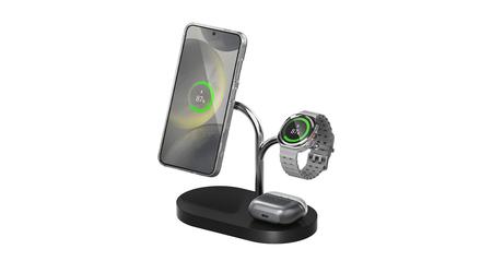 Samsung potrebbe non rilasciare il caricatore wireless Qi2 3-in-1 annunciato insieme agli smartphone Galaxy S25