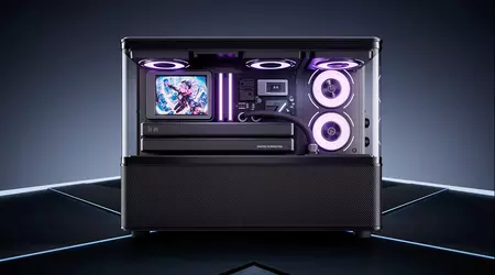 Una colonna indistinguibile da un PC da gaming: presentato il sistema di altoparlanti elegante Huazai New Cyber