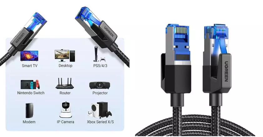 UGREEN Cavo Ethernet Cat 8 per xbox serie x