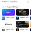 Screenshot Google Play Store è piccolo
