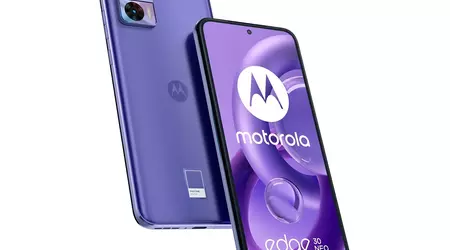 Un insider ha mostrato immagini per la stampa del Moto Edge 30 Neo in Very Peri, il colore del 2022 secondo Pantone