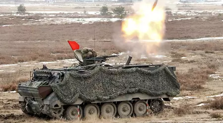 La Lituania ha consegnato all'AFU i mortai mobili Panzermörser da 120 mm basati sul veicolo corazzato cingolato M113.