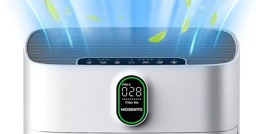 MORENTO HY4866 purificatori d'aria per case con gatti