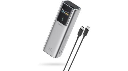 Cuktech 10 Plus: power bank da 15.000 mAh con supporto ADC 2.0 per la ricarica rapida degli smartphone