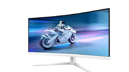 Philips presenta il monitor da gioco curvo Evnia da 34 pollici con retroilluminazione RGB