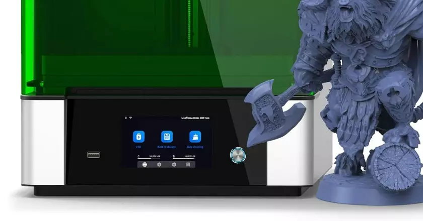 UniFormation GKtwo Resin Printer 8K stampa 3d miniature