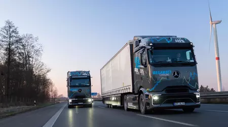 Mercedes-Benz Trucks testa la ricarica a megawatt sulle rotte a lunga distanza