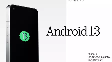 Nothing ha aperto le iscrizioni al beta test di Android 13 per Nothing Phone (1)