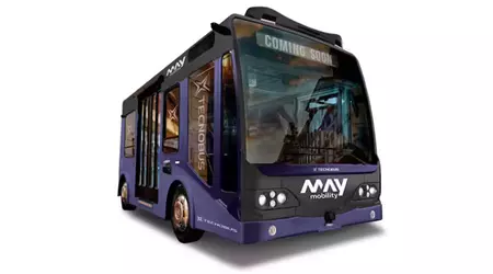 May Mobility ha presentato un minibus elettrico autonomo al CES 2025