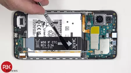 PBKreviews: Galaxy F56 5G si è rivelato uno degli smartphone Samsung più riparabili — valutazione 9 su 10