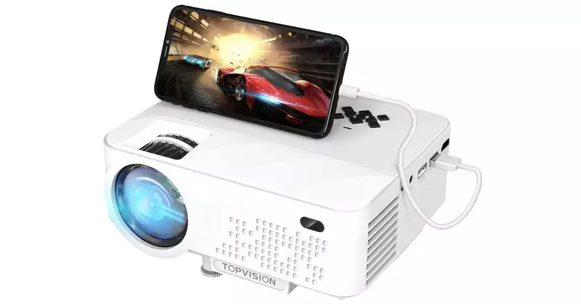 TOPVISION mini proiettore iphone