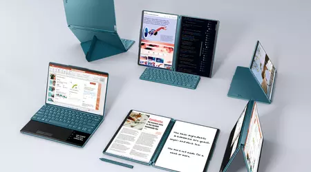 Lenovo ha presentato l'esclusivo laptop Yoga Book 9i con due schermi OLED a partire da 2100 dollari