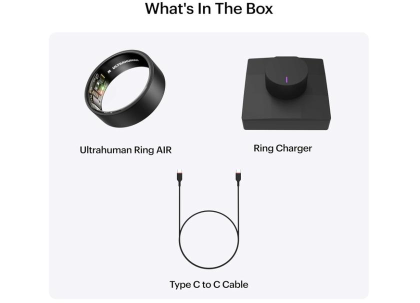 Anello intelligente indossabile Ultrahuman Ring Air