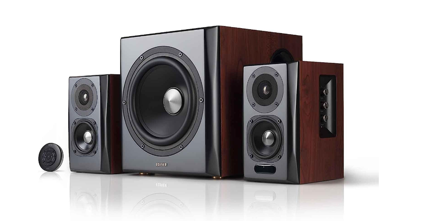 Diffusori wireless Edifier S350DB per giradischi