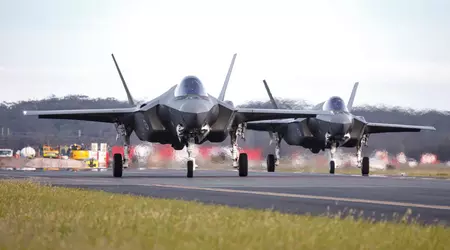 La Royal Australian Air Force ha ricevuto quattro caccia di quinta generazione F-35A Lightning II