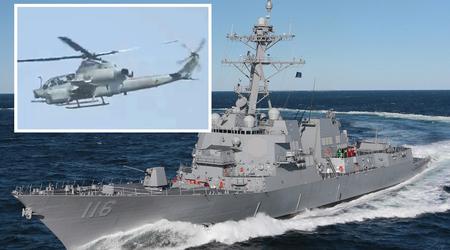 L'Iran ha minacciato di abbattere gli elicotteri statunitensi AH-1Z, UH-1Y e MH-60 che proteggono la USS Thomas Hudner e altre navi da guerra e li ha costretti ad atterrare - gli Stati Uniti negano