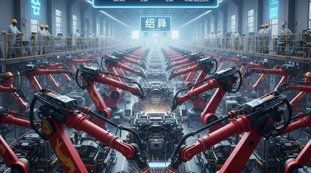 Nel 2024, la Cina ha installato più robot industriali di quanto fatto dal resto del mondo messo insieme