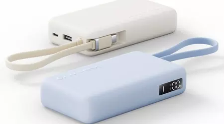 Un nuovo power bank compatto Xiaomi 10000mAh con cavo integrato e supporto di ricarica rapida viene rilasciato in Europa