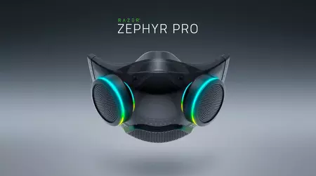 Razer ha introdotto la visiera Zephyr Pro - ora anche con un altoparlante, ma una volta e mezza più costosa