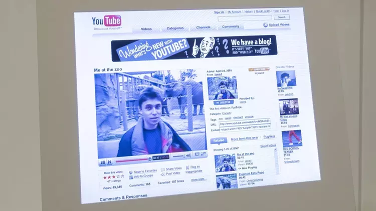 Il primo video di YouTube ha ...