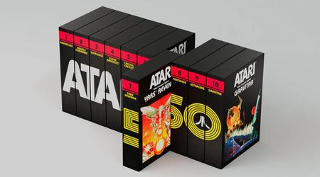 Atari vende un set in edizione limitata di 10 giochi Atari 2600 in scatola originale e bundle a 999,99 dollari.