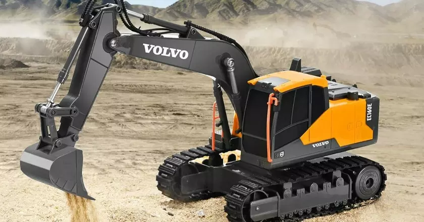 DOPPIO E Volvo Escavatore RC che può scavare