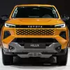 Anteprima: Vista frontale Hilux ibrida 2026