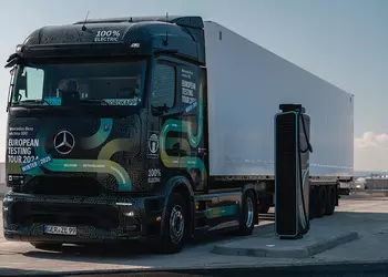 Il camion elettrico Mercedes eActros 600 ...