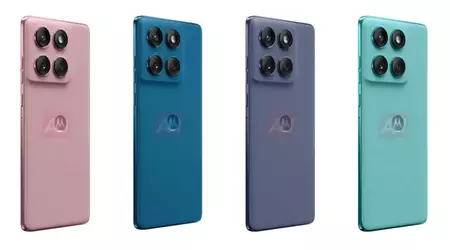 Motorola Edge 60 Fusion è stato mostrato nei rendering prima dell'annuncio: tutti e quattro i colori