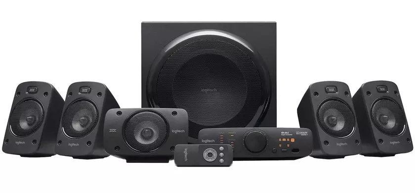 Logitech Z906 sistema cinema casa economico