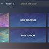 Anteprima 4 dei menu rivisitati di Steam