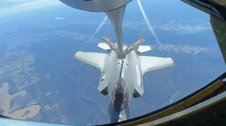 L'F-35A polacco si rifornisce per la prima volta in aria negli Stati Uniti 