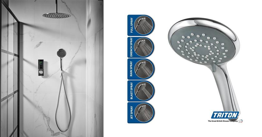 Triton HOME miglior sistema di doccia digitale