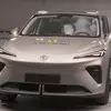 Anteprima del crash anteriore del MG S6 EV
