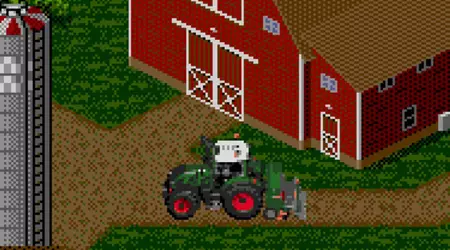 La versione a 16 bit di Farming Simulator riporta i giocatori agli anni '90: Lo studio Giants Software ha presentato un'insolita versione del popolare simulatore