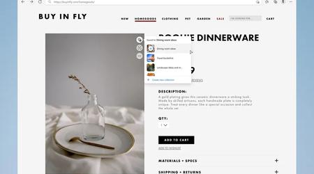 Una versione mini di Pinterest e altre piccole verranno aggiunte a Microsoft Edge 
