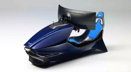 Aston Martin e Curv Racing hanno presentato un nuovo simulatore da 90.000 dollari, con un RTX 5090 e una monoscocca in fibra di carbonio.