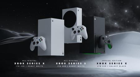 Microsoft ha presentato tre nuove versioni di Xbox: Xbox Series S e Xbox Series X 1 TB in Robot White, oltre a Xbox Series X 2 TB