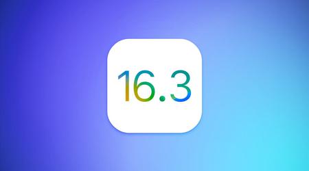 Apple ha rilasciato iOS 16.3 Beta 1 per gli sviluppatori