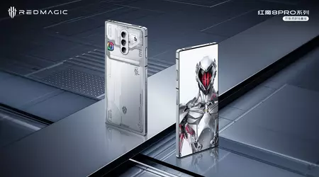 nubia Red Magic 8 Pro e Red Magic Pro+ diventano trasparenti - presentato Deuterium Front Transparent Silver Wing