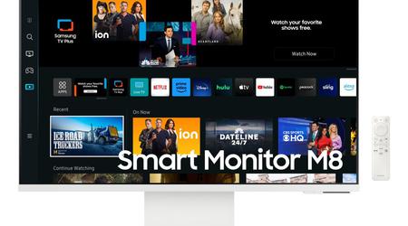 Samsung ha annunciato una serie aggiornata di Smart Monitor M8 con il sistema operativo Tizen