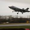 Dimostrazione dell'F-35A nel cielo