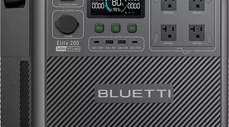 BLUETTI ha presentato Elite 200 V2, una centrale elettrica portatile con una vita operativa di oltre 17 anni.