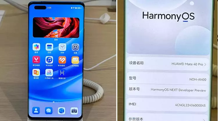 HarmonyOS di Huawei supera iOS in ...