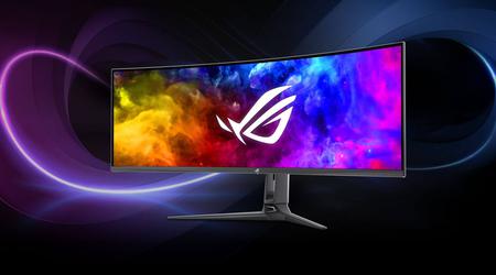 ASUS ROG Swift OLED PG49WCD con schermo OLED curvo a 144 Hz debutta in Europa