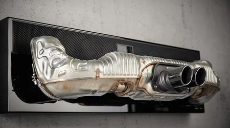 Porsche Design ha ricavato un altoparlante musicale da un tubo di scarico della Porsche 992 GT3 e lo venderà per 12.000 dollari