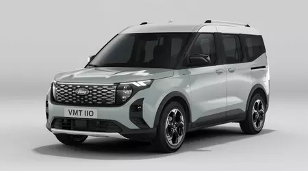 Ford E-Tourneo Courier: minivan elettrico con motore da 136 CV e supporto alla ricarica rapida da 100 kW