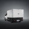 Interno del Cargo Van elettrico