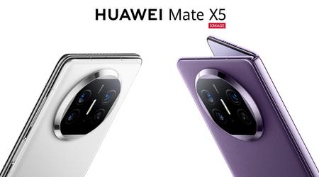 Huawei Mate X5 - quasi una copia del Mate X3 con chip Kirin 9000s, batteria più grande e sistema operativo HarmonyOS 4.0