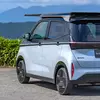 Anteprima del pannello solare esteso su Nissan Sakura